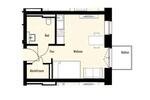Etagenwohnung Münster Erphoviertel - 1 Zimmer, 35 m&sup2;, 846&euro; | Angebot:27621012