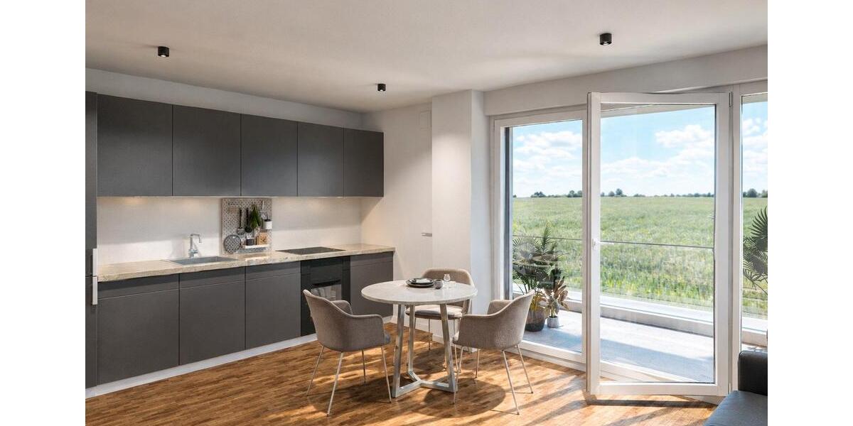 Etagenwohnung Münster Mitte-Süd - 1 Zimmer, 35 m&sup2;, 950&euro; | Angebot:27625879