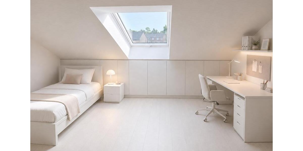 Dachgeschoßwohnung Münster Münster-Südost - 5 Zimmer, 99 m&sup2;, 500&euro; | Angebot:27549107