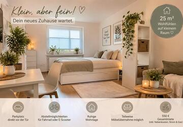 Wohnung Warendorf - 1 Zimmer, 25 m&sup2;, 550&euro; | Angebot:27626992