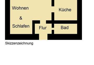 Wohnung Münster Münster-Südost - 1 Zimmer, 26 m&sup2;, 380&euro; | Angebot:27657390