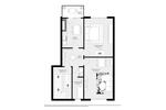 Etagenwohnung Hamm Berge - 2 Zimmer, 66 m&sup2;, 635&euro; | Angebot:27623977