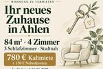 Etagenwohnung Ahlen - 4 Zimmer, 84 m&sup2;, 780&euro; | Angebot:27602809