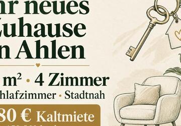 Wohnung Ahlen - 4 Zimmer, 84 m&sup2;, 780&euro; | Angebot:27602809