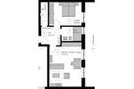 Etagenwohnung Münster Mitte-Süd - 1 Zimmer, 58 m&sup2;, 995&euro; | Angebot:27609698